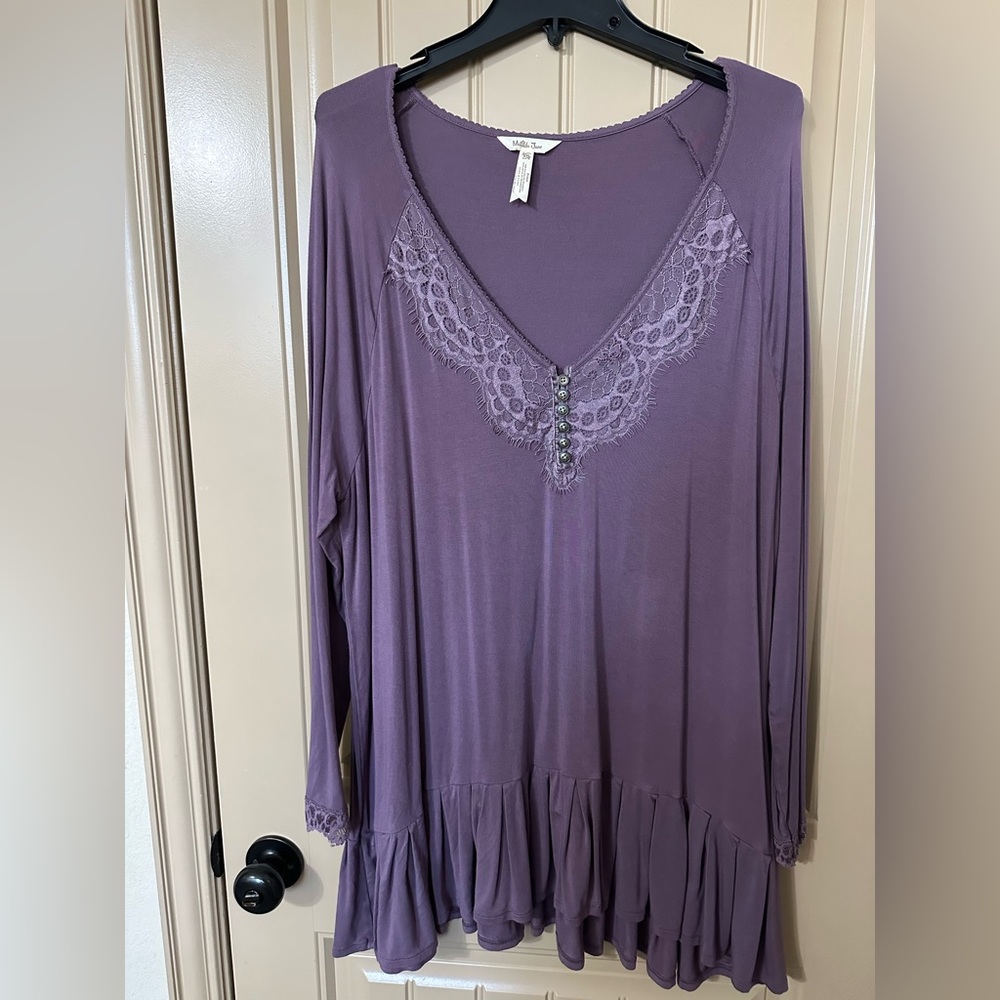 Matilda Jane women XXL top long sleeve shirt EUC!
